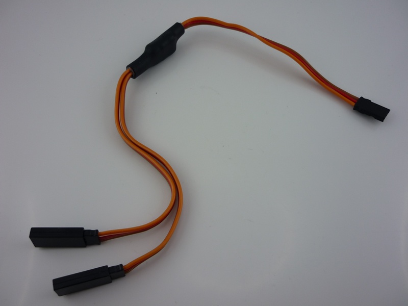Y-Cable 30 cm JR, plated 0,25mm²