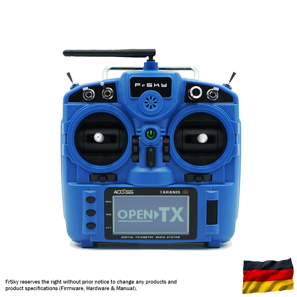 TARANIS X9 Lite EU/LBT FrSky transmitter blue