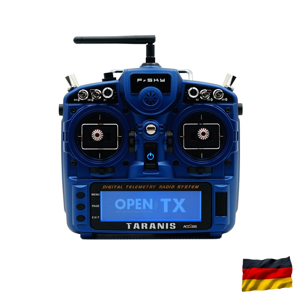 TARANIS X9D plus 2019 SE EU/LBT FrSky Senderset Night Blue