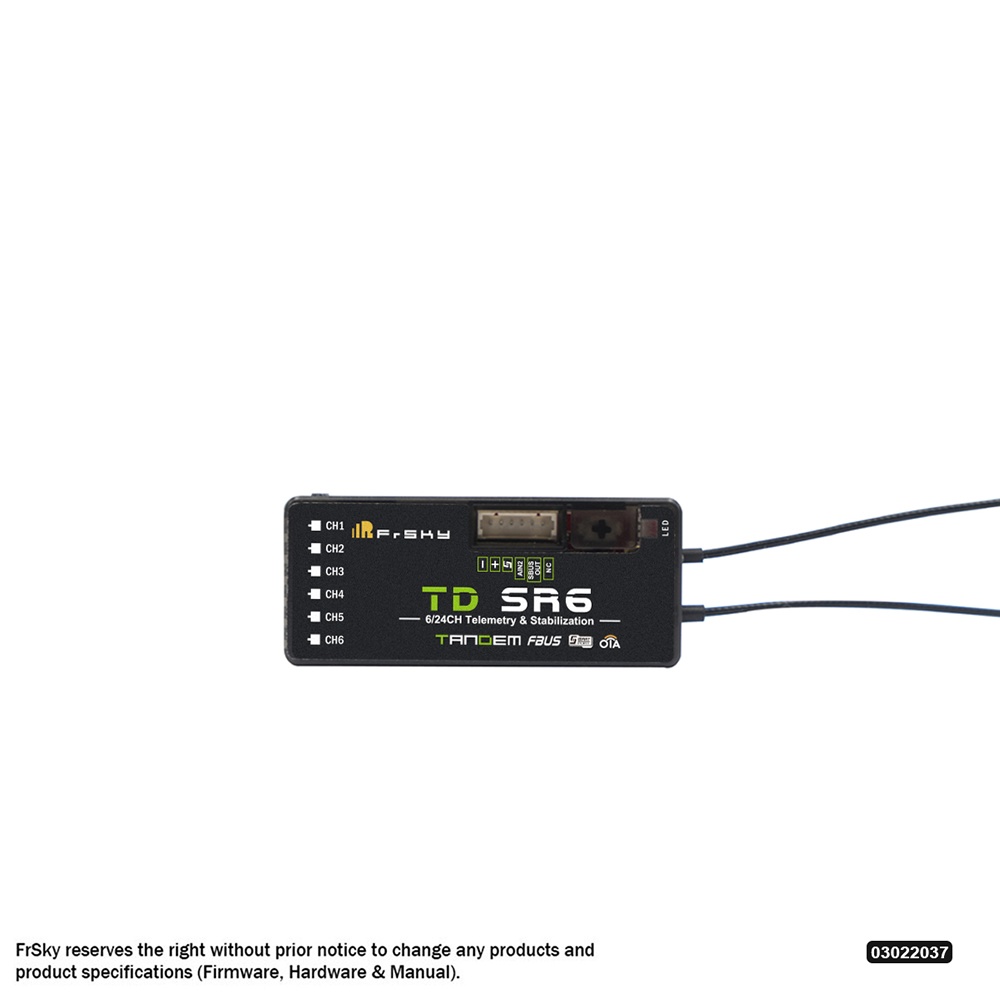 TD-SR6 2.4 GHz/868 MHz tandem receiver