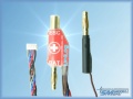 UniLog current sensor 150 A, 4 mm gold plug for batteries
